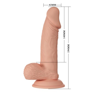 Ultra Realistyczne Dildo Sztuczny Penis 19,4 cm